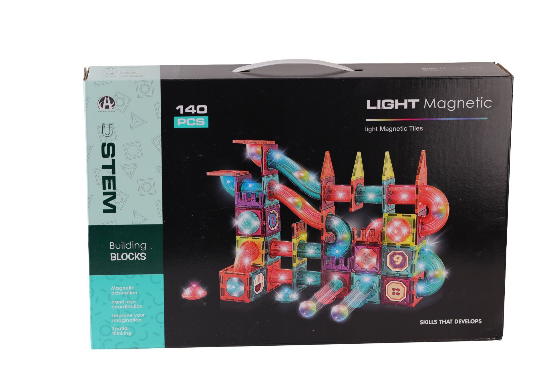 CH1174 MAGNETİC TİLES LİGHT VERSİON 140 PARÇA