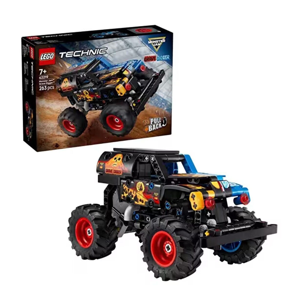 42219 Lego Technic Monster Jam Grave Digger 263 parça +7 yaş