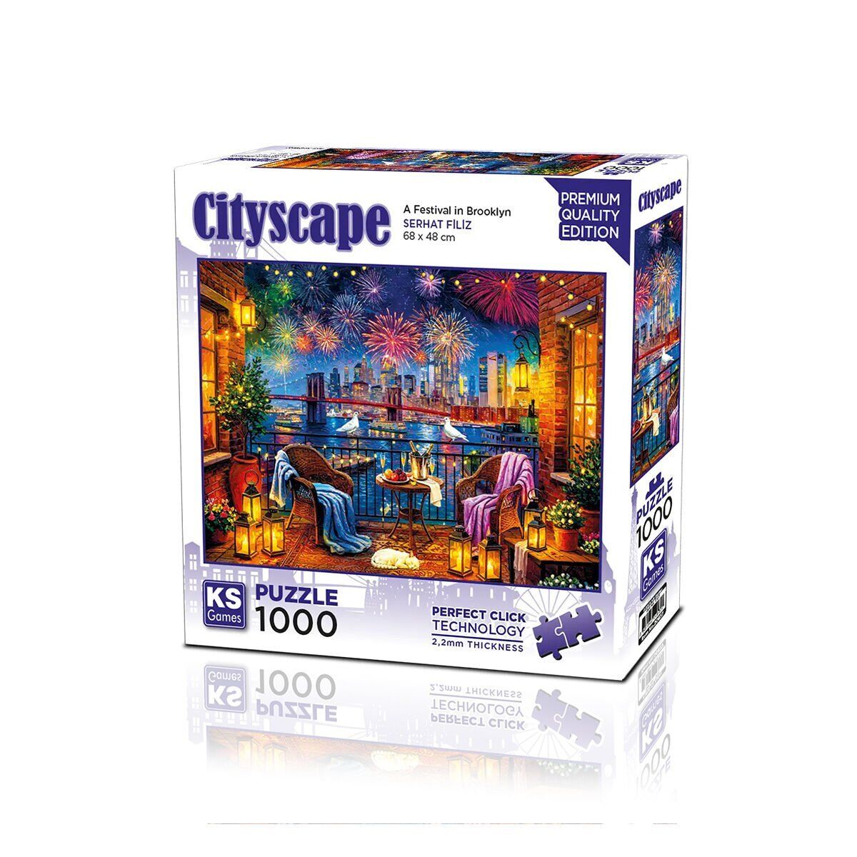 20837 PUZZLE 1000 A Festival in Brooklyn