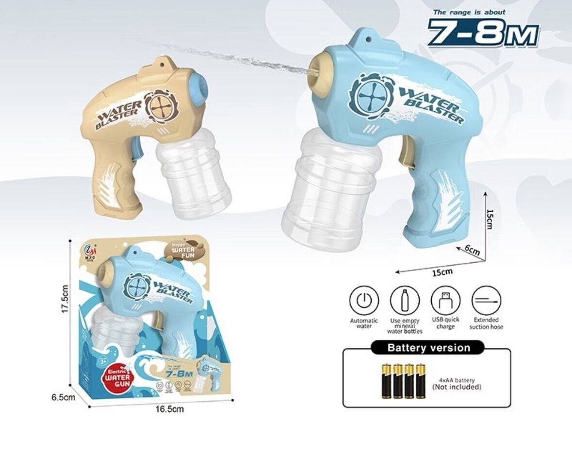 X3 PİLLİ OTOMATİK SU TABANCASI