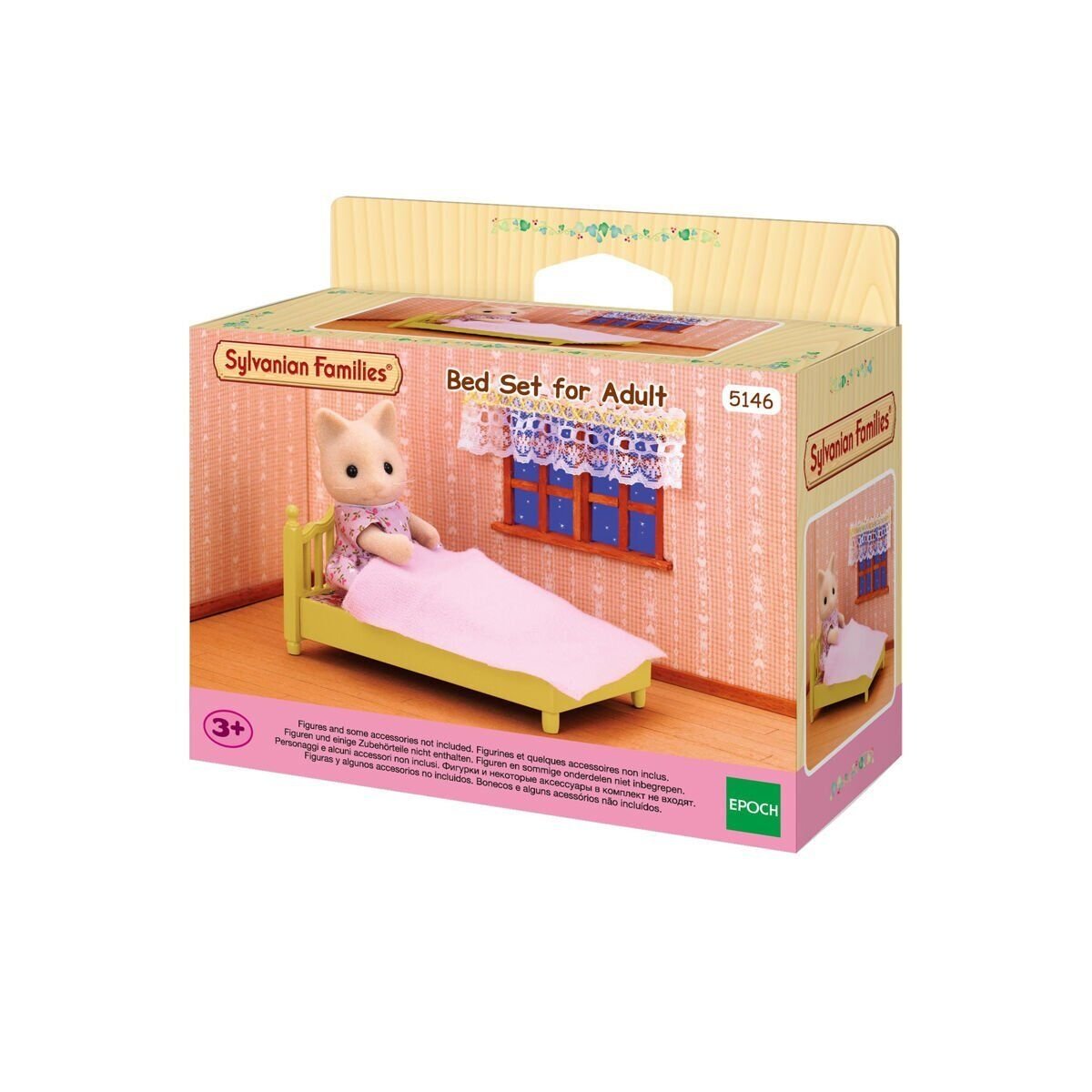 5146 Sylvanian Families Yetişkin Karyola Seti (figürler dahil değildir) +3 yaş