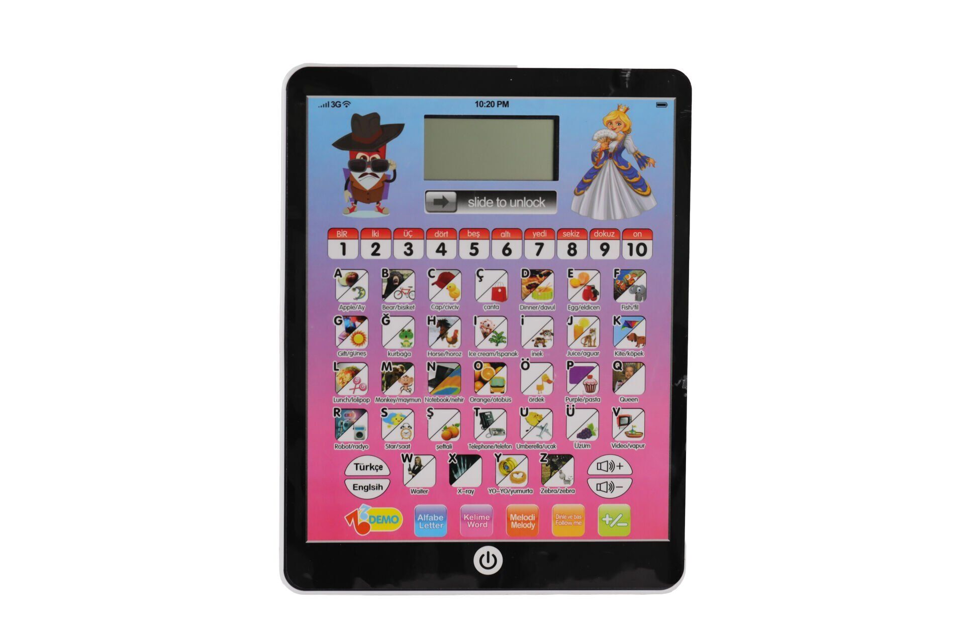 LMN220 EĞİTİM TABLETİ 100 FONKSİYON