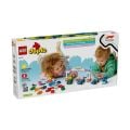 10445 Lego Duplo F1 Takımı Yarış Arabaları ve Sürücüleri 70  parça +2aş