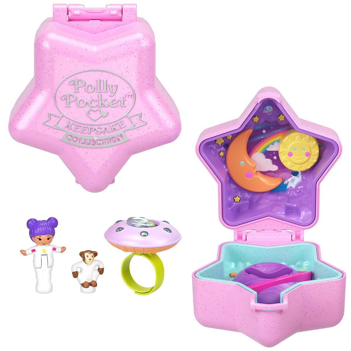 JCB24 Polly Pocket Yüzük Kutusu Oyun Seti