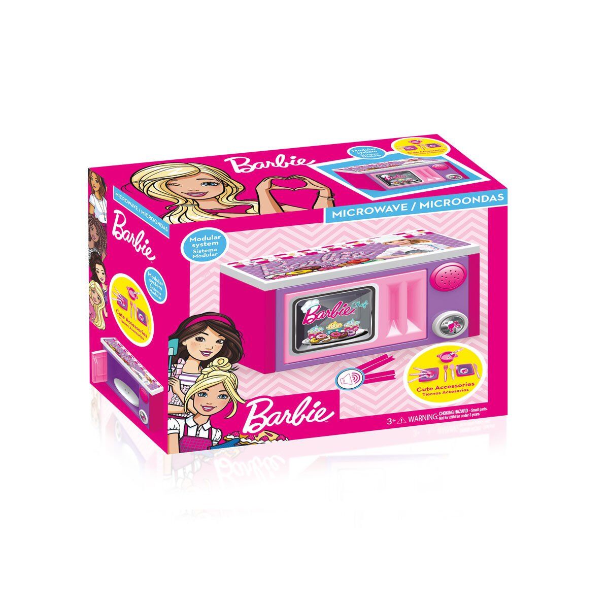1615 Barbie Mikrodalga Fırın
