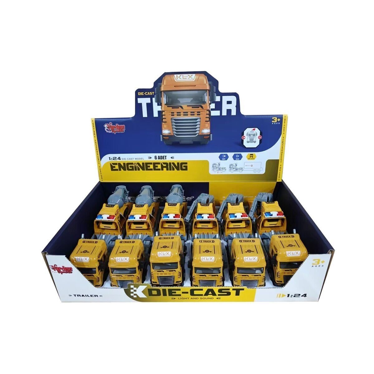 KLX800-266 SURT DIE-CAST-IŞIKLI VE SESLİ(Belirtilen fiyat, tekli satış için adet fiyatıdır.)