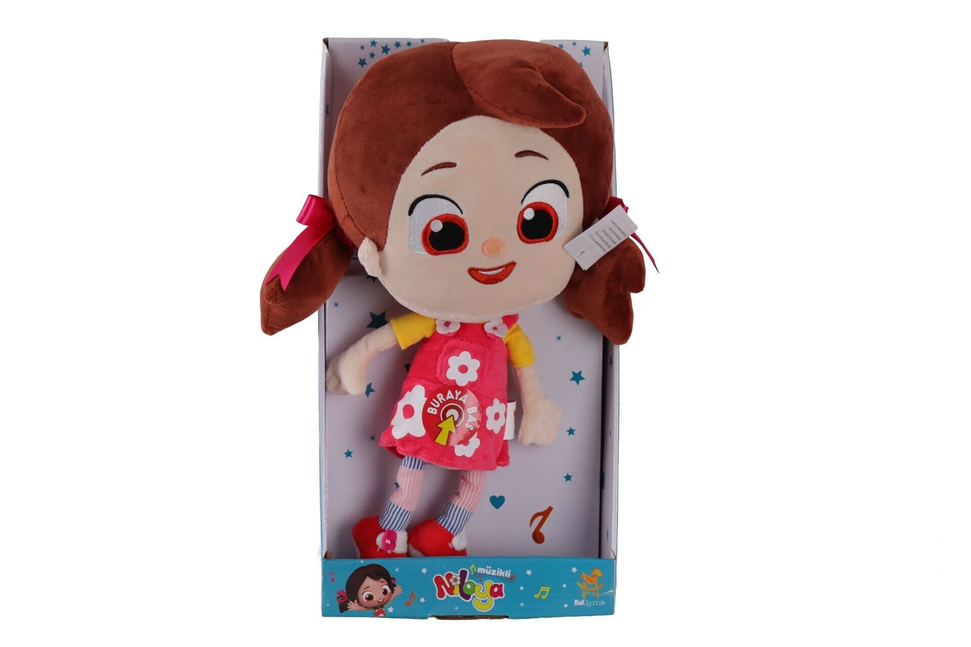 Nily 001 1001 Niloya Müzikli Klasik Peluş Bebek 35 Cm 55105-12