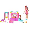 HHB67 Barbie  Bebek Bakıcısı Skipper Oyun Evi Seti