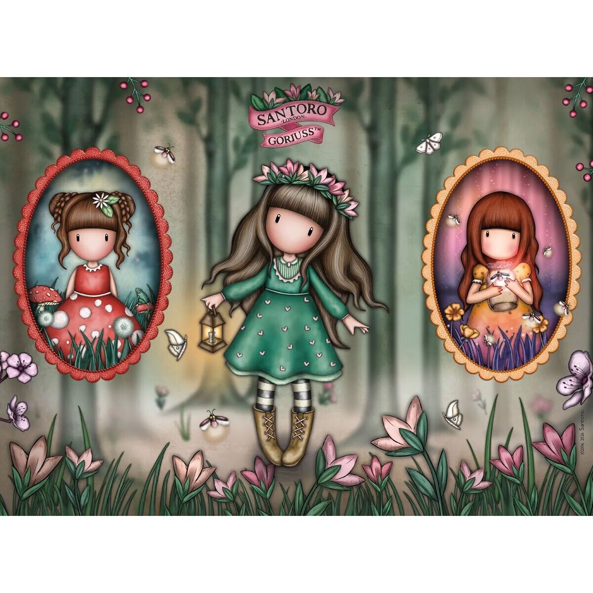 Gj 714 Gorjuss 100 Parça Lisanslı Puzzle