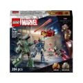 76320 Lego Marvel Iron Man ve War Machine Hammer Dronlara Karşı 204 parça +7 yaş