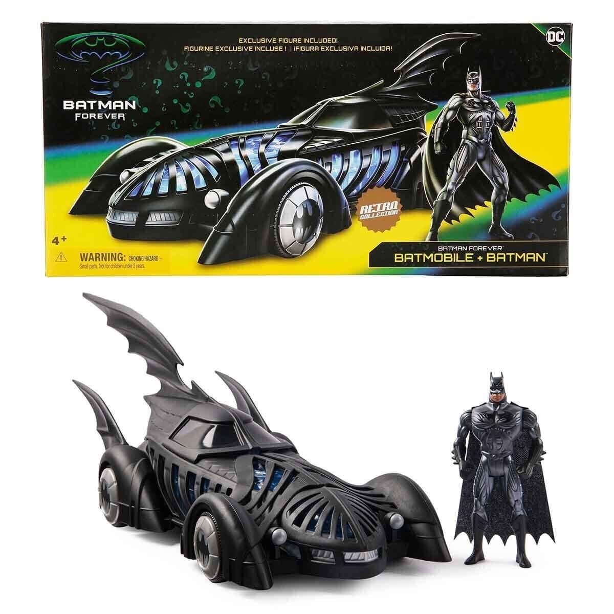 1005615 SUN-SPM-FİGÜR SET RETRO COLLECTION DC BATMOBILE BATMAN 1 FGR. EXC.