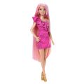 JDC85 Barbie Upuzun Muhteşem Saçlı Bebekler Pembe Saçlı Bebek