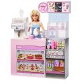 HXN94 Barbie Kahve Dükkanı Oyun Seti