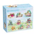KP28018 Keeppley Lovely Street Calico Cat Comic House Blok Seti -Vagonlife