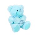 4763 Peluş Ayı Prens ve Prenses Kalpli Ayı 45 cm
