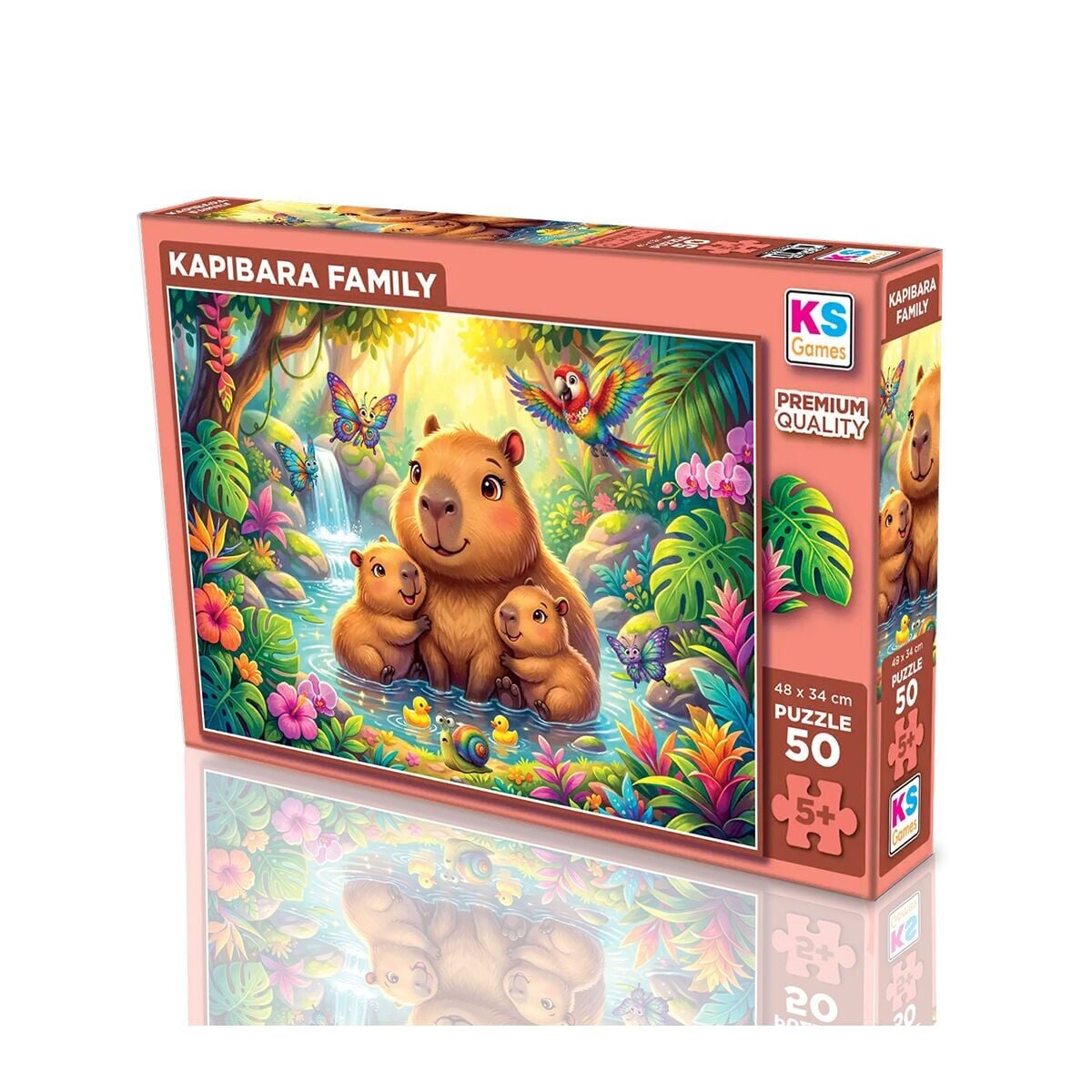 31758 KAPİBARA FAMİLY 50 PARÇA PUZZLE
