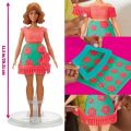 G1360 Play-Doh Barbie Çiçek Desenleri ve Püsküller Hamur Oyun Seti +3 yaş