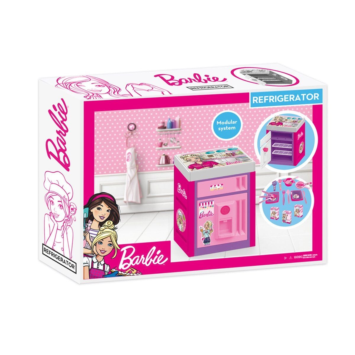 1613 Barbie Buzdolabı