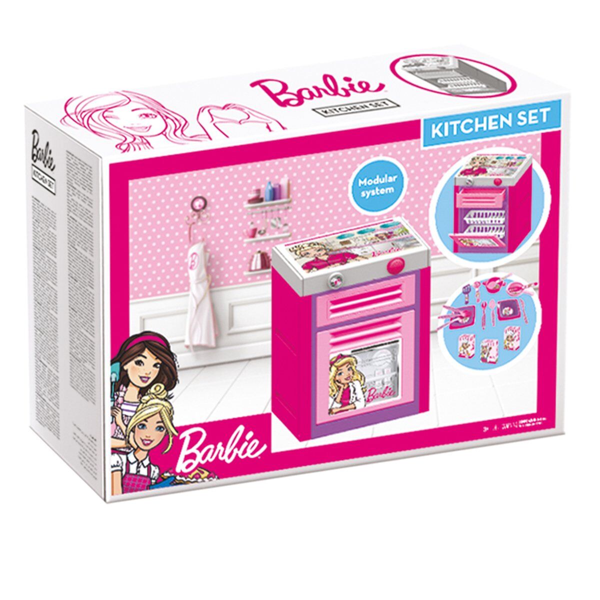1612 Barbie Bulaşık Makinası