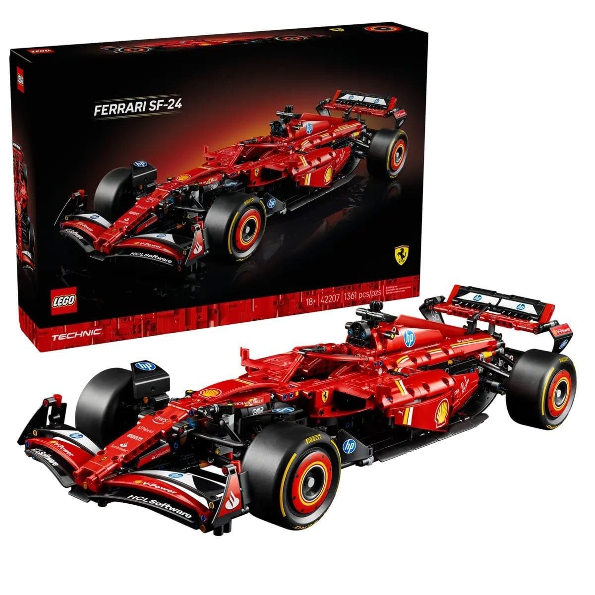 42207 Lego Technic Ferrari SF-24 F1 Araba 1361 parça +18 yaş