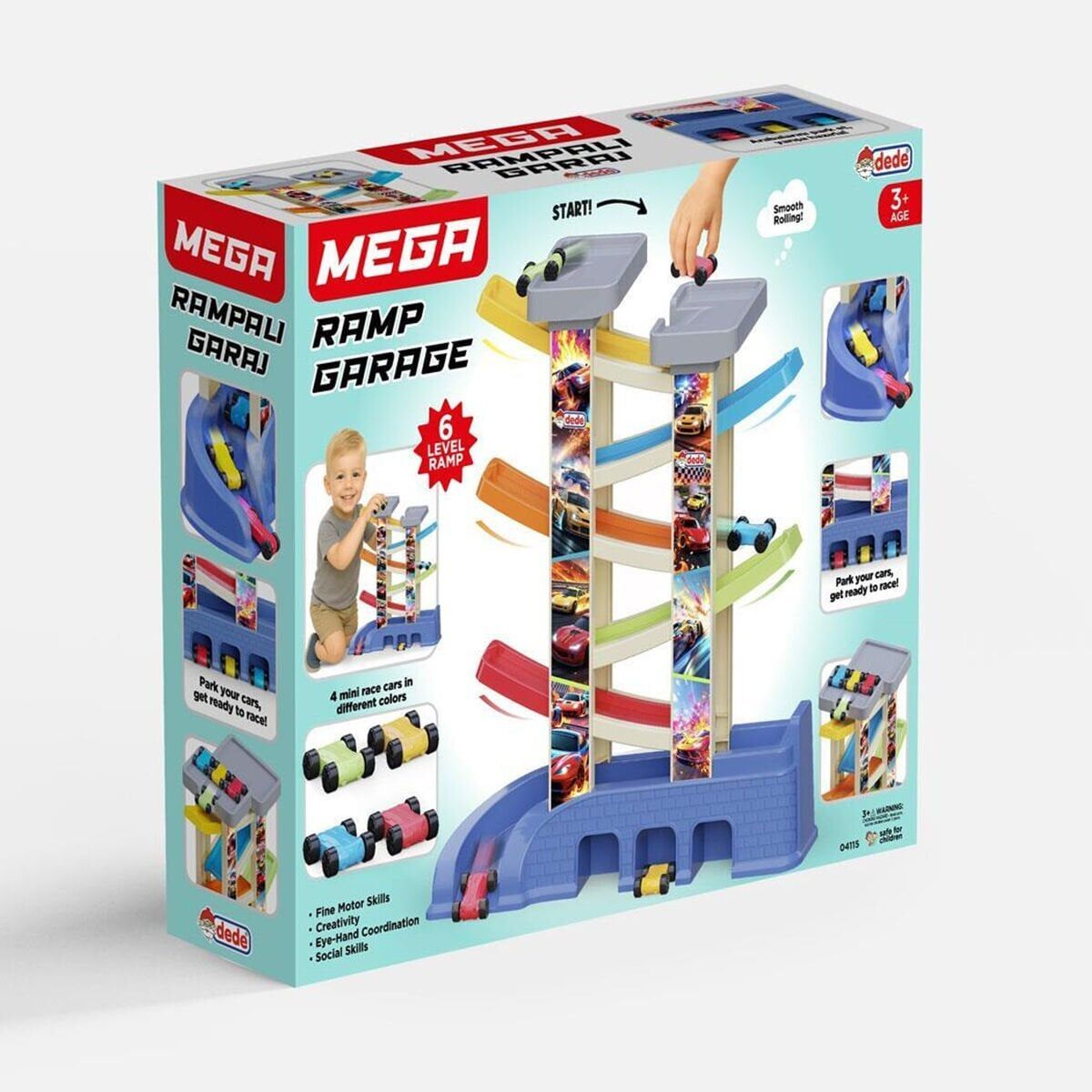 04115 MEGA RAMPALI GARAJ 6 KATLI