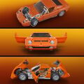 JHF61 Mattel Brick Shop H.W. Premium 71 Lamborghini Miura P400 1523 parça +17yaş