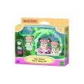 5801 Sylvanian Families Geyik Bebekler ve Çiçekli Salıncak Seti +3 yaş