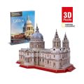 DS0991 Cubic Fun National Geographic Serisi Aziz Paul Katedrali 107 parça / 3 Boyutlu Puzzle
