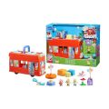 F8881 Peppa Pig 2si1 arada Part Otobüsü +3 yaş