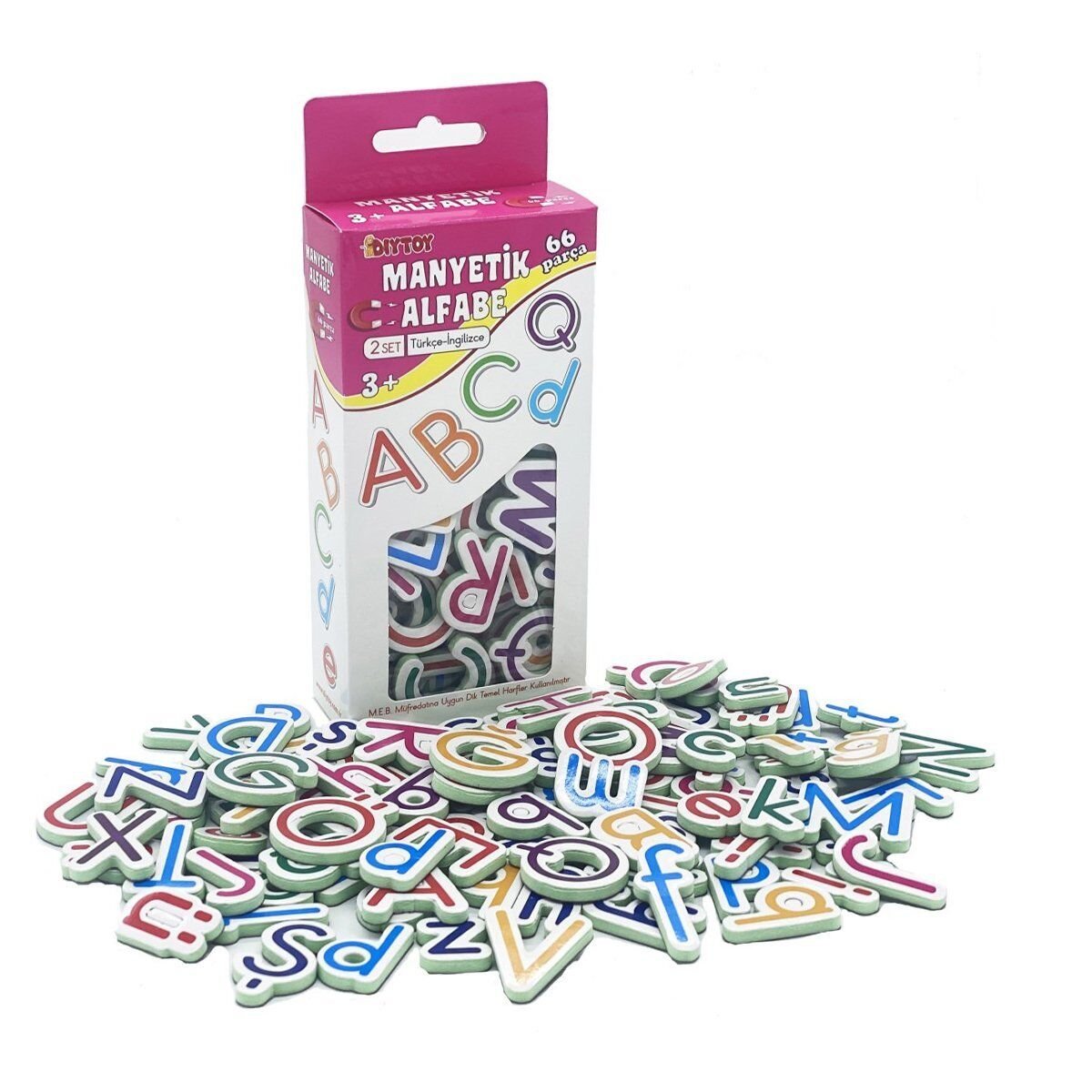 2866 MANYETİK TÜRKÇE-İNGİLİZCE  ALFABE