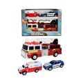 7191 SUN-JND-CLM-OYUN SET KURTARMA ARAÇLARI POLİS AMBULANS İTFAİYE SES IŞIK