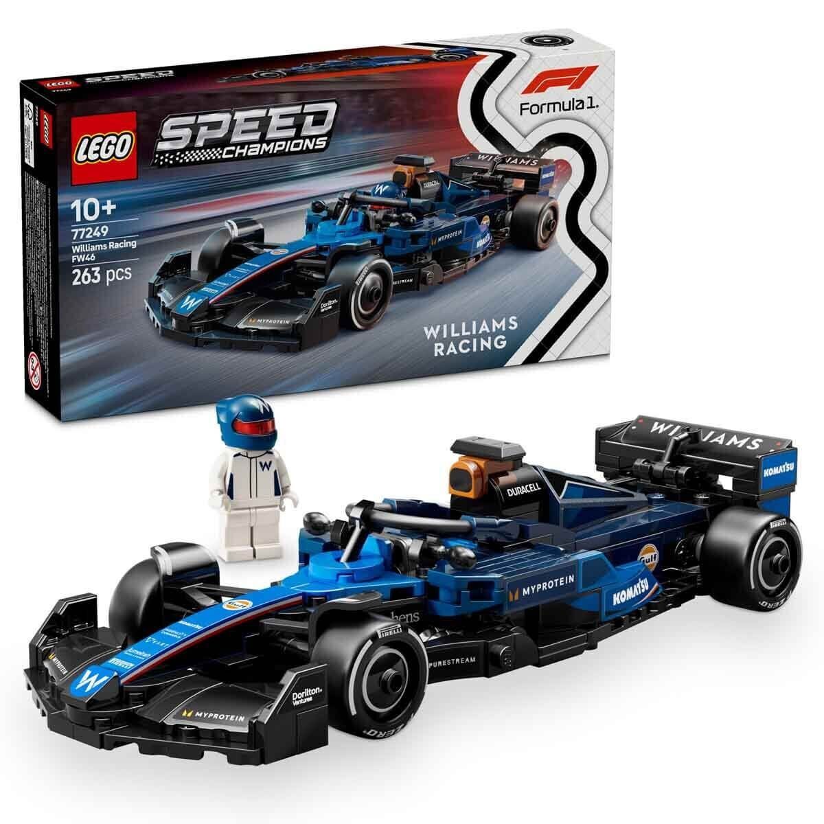77249 LEGO® Speed Champions Williams Racing FW46 F1® Yarış Arabası 363 parça +10 yaş