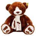 S00008355 SUN-JNH-PFF-SK PELUŞ AYI OTURAN HAPPY ATKILI 60 CM