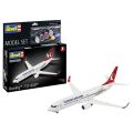 63772 Revell - Turkish Airlines Boeing 737-800 1:144 Maket Kiti