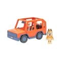 BLUEY 17661 Bluey 4x4 Büyük Araç ve Chilli Figür Set