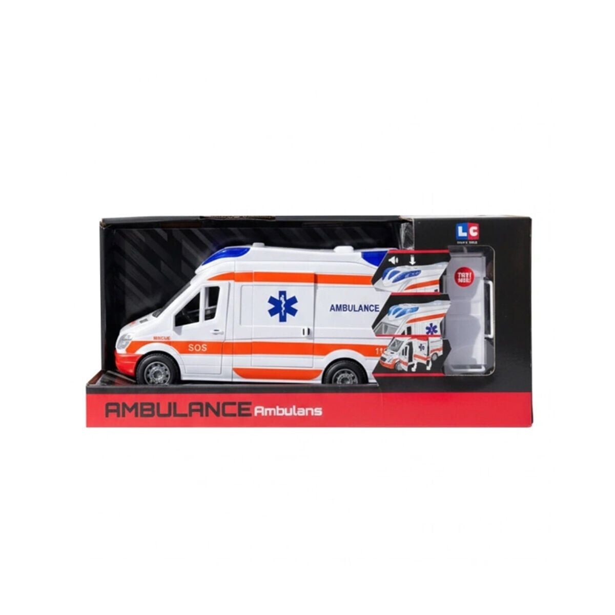 LC-31358 Lets Drive Sesli ve Işıklı Ambulans