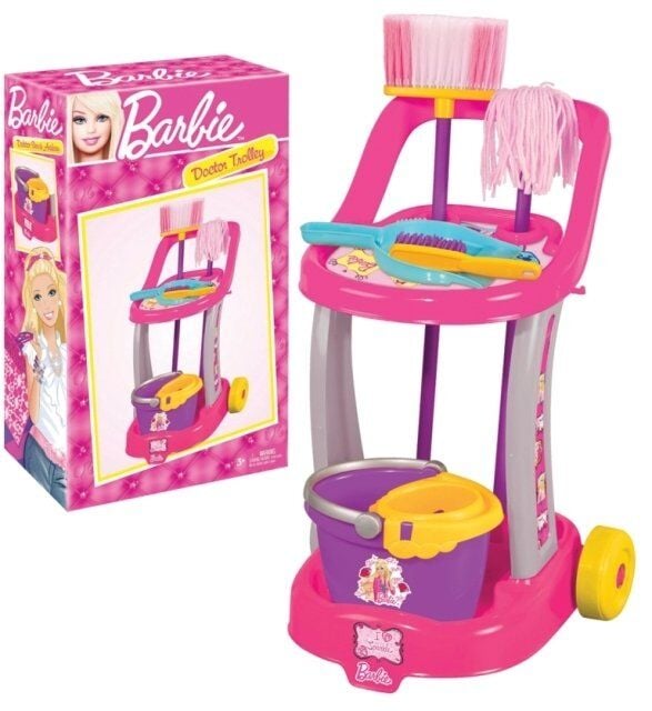 01970 Barbie Temizlik Arabası
