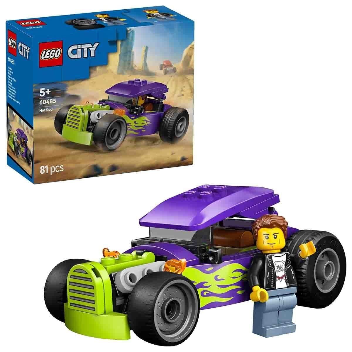 60485 Lego City Hot Rod 81 parça +5 yaş