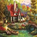 20736 PUZZLE 1000 RİVERSİDE COTTAGE