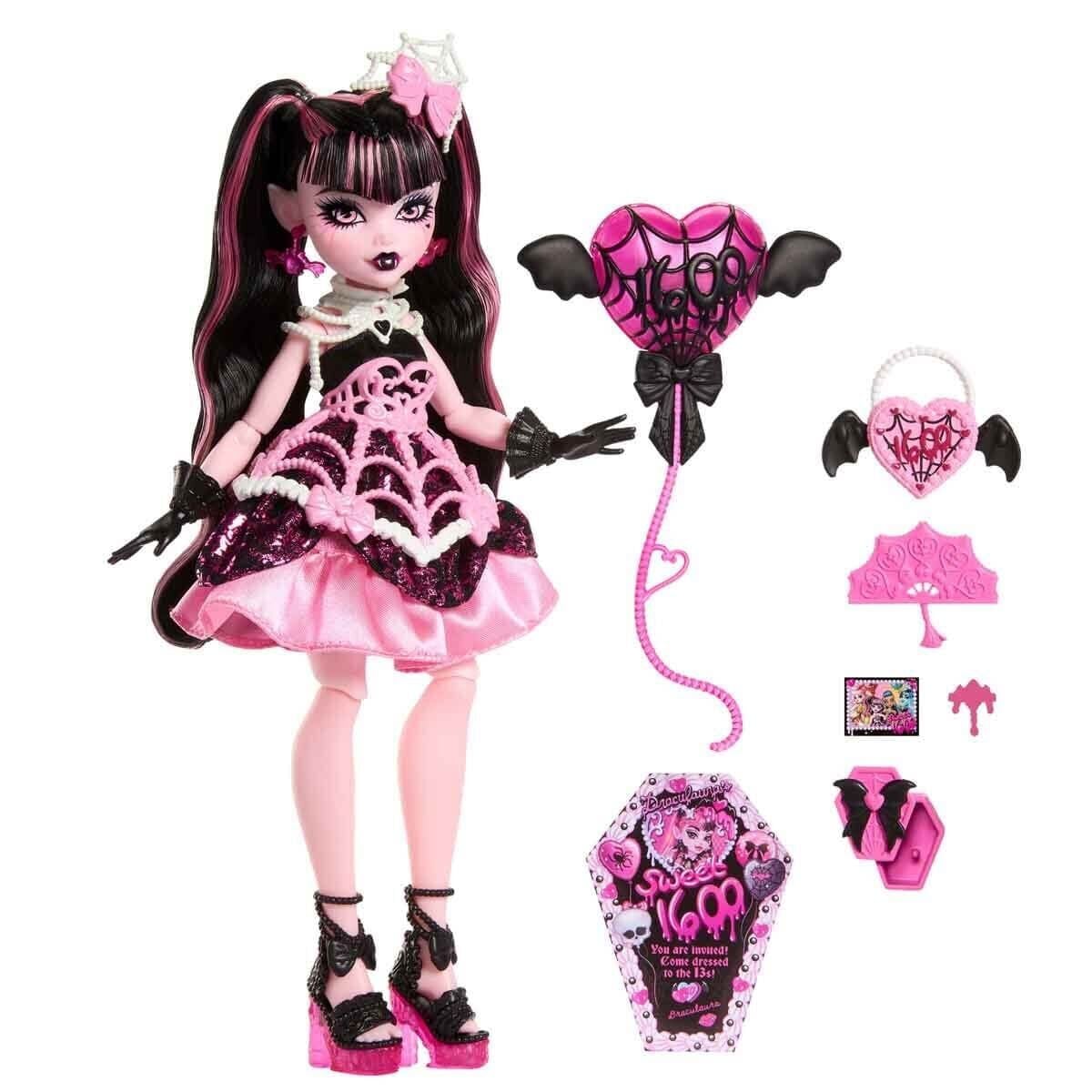 JBG73 Monster High Korkunç Tatlı Doğum Günü