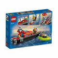 60373 Lego City - İtfaiye Kurtarma Teknesi 144 parça +5 yaş