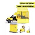 203747020 Dickie DHL Delivery Set

freewheel Delivery vehicle packaging statio