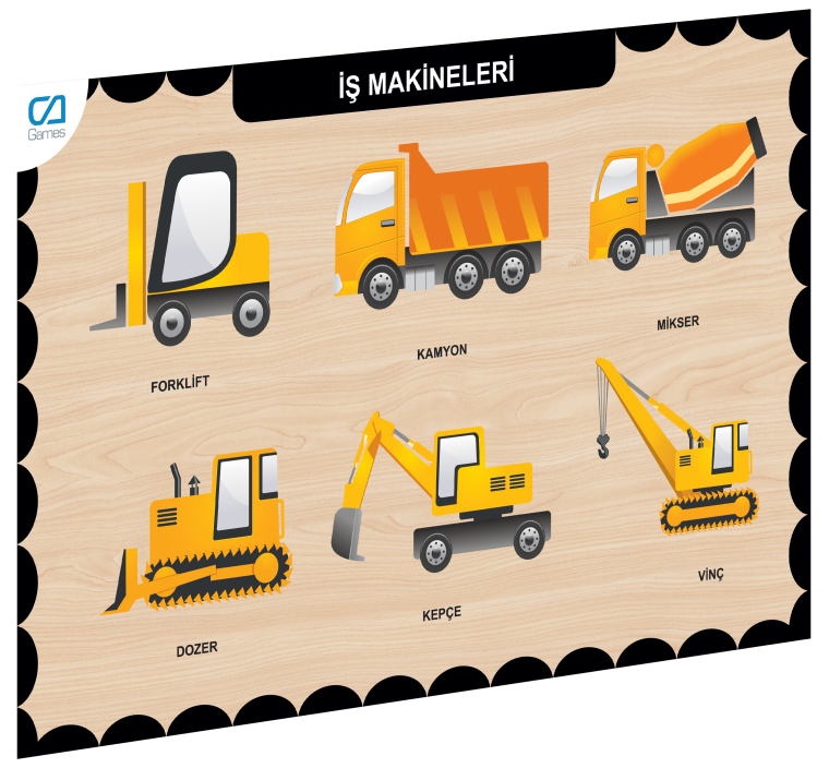 CAAHS-3209 CA GAMES AHŞAP İŞ MAKİNELERİ BUL-TAK