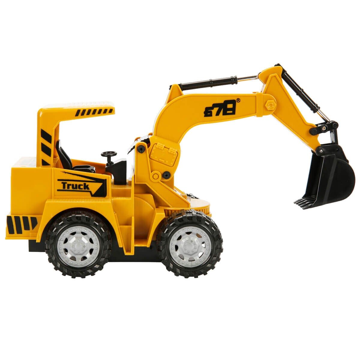 4490 Sun-rst-snc-r/c İş Makinesi Ekskavatör F/f Işıklı 3.7V.USB