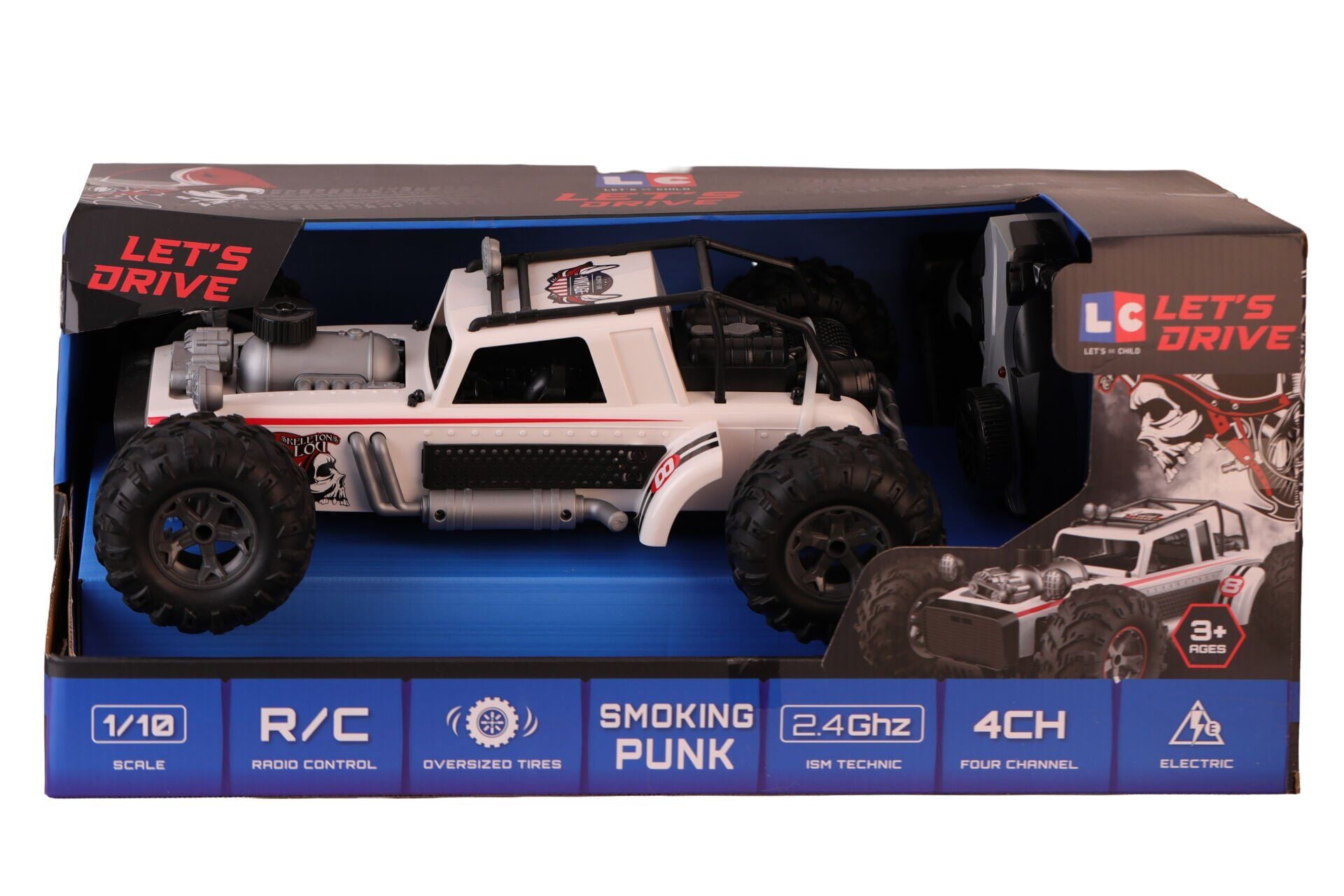 LC-31232 Lets Ride Uk 1 10 2 4GHZ Yüksek Hızlı Truck Araba 4 Ch Usb Şarjlı