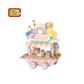 LZ-8855 LOZ TATLI SEPETİ ARABASI 300 PARÇA BLOCK OYUNCAK
