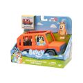 BLUEY 17661 Bluey 4x4 Büyük Araç ve Chilli Figür Set
