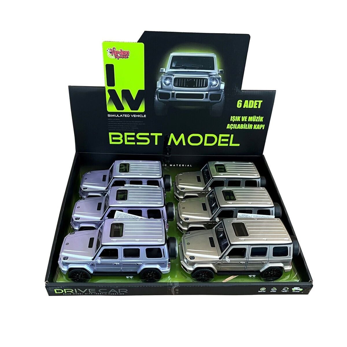 VRD10715 SÜRTMELİ IŞIKLI SESLŞ KAPILARI(Belirtilen fiyat, tekli satış için adet fiyatıdır.)