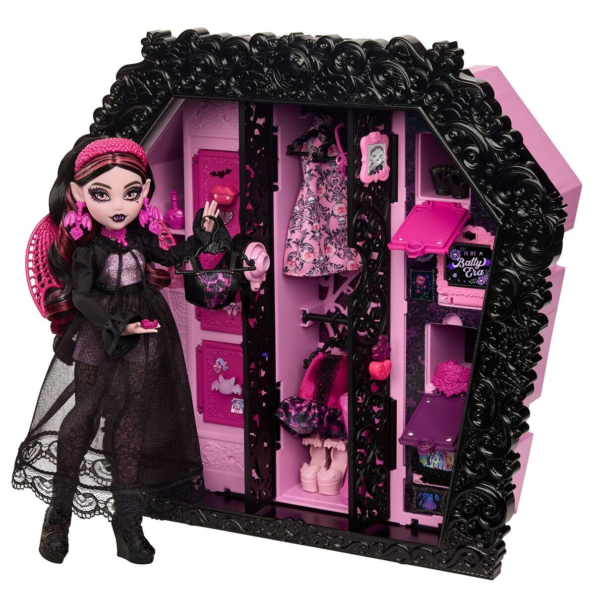 JMG63 Monster High Draculauranın Muhteşem Havalı Dolabı