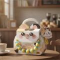 LZ-8843 LOZ KEDİ FİGÜRLÜ MEYVE ÇANTASI 360 PARÇA BLOCK OYUNCAK